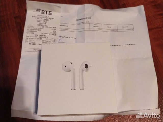 Оригинальная коробка от Air pods Оригинальная коробка от Air pods