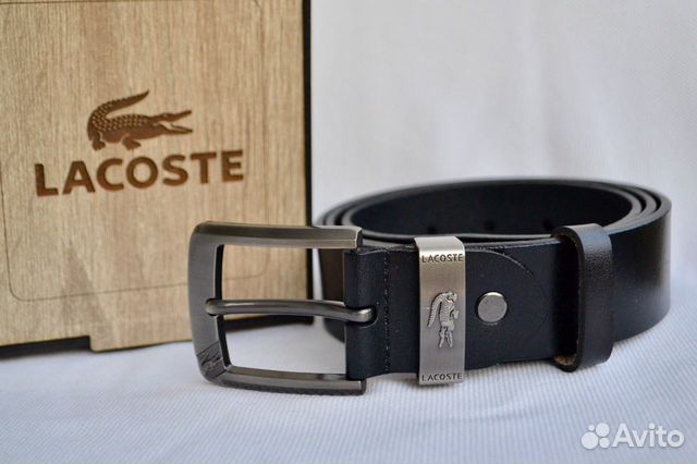 Ремень Lacoste натуральная кожа Ремень Lacoste натуральная кожа
