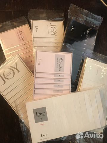 Dior пробники парфюм оригинал