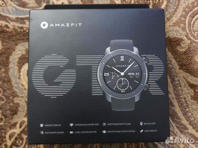 Xiaomi Amazfit GTR 42 мм новые серые матовые Xiaomi Amazfit GTR 42 мм новые серые матовые