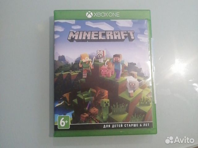 Диск «Minecraft» на Xbox One Диск «Minecraft» на Xbox One