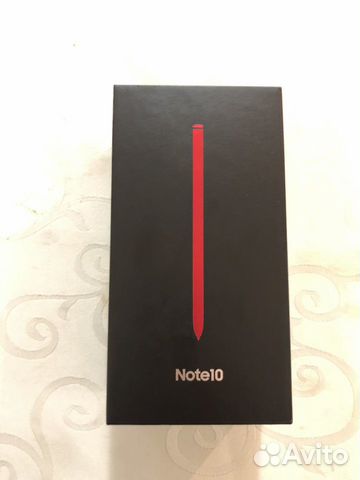 Телефон SAMSUNG Note 10 256gb красный