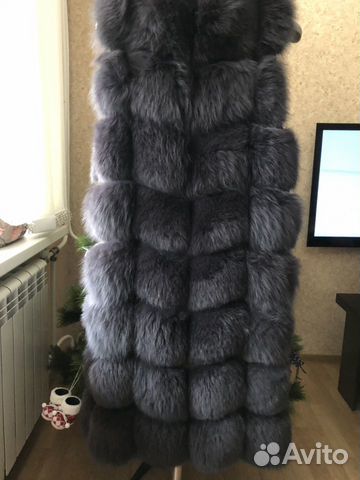 Жилет из песца Жилет из песца