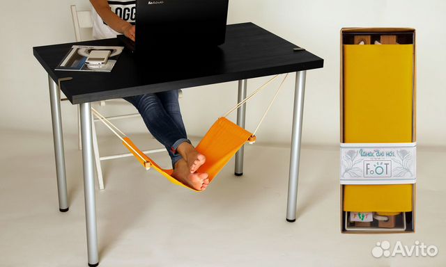 Гамак для ног двухслойный - подарок на 23 февраля Гамак для ног двухслойный - подарок на 23 февраля