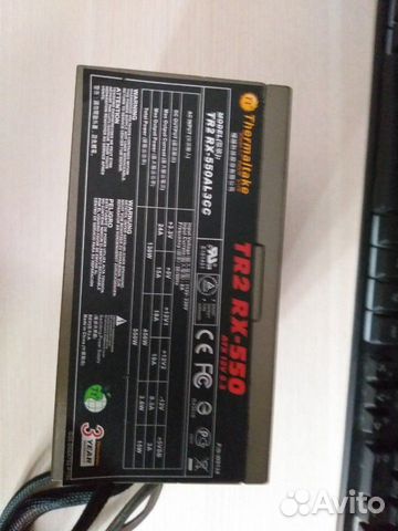 Блок питания thermaltake TR-2 RX-550AL3CC Блок питания thermaltake TR-2 RX-550AL3CC