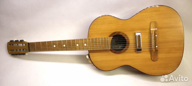 Гитара акустическая семиструнная со звукоснимателе