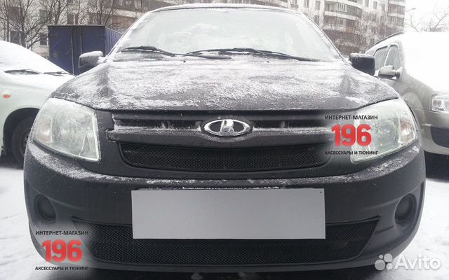 Защита радиатора Лада Гранта, 2014-2018