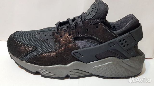 Nike Air Huarache Run PRM 683818 004 us-8.5