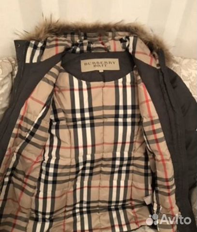 Пуховик Burberry