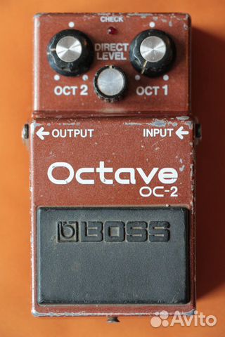 Boss OC-2 japan 1984 редкий октавер Boss OC-2 japan 1984 редкий октавер