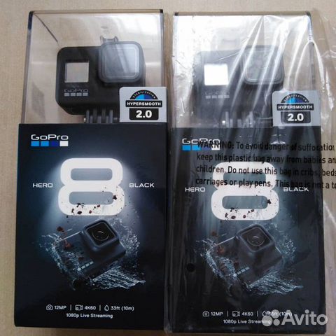 Экшн-камера GoPro hero8 Black chdhx-801-RW