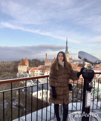 Шуба из песца 4 в 1