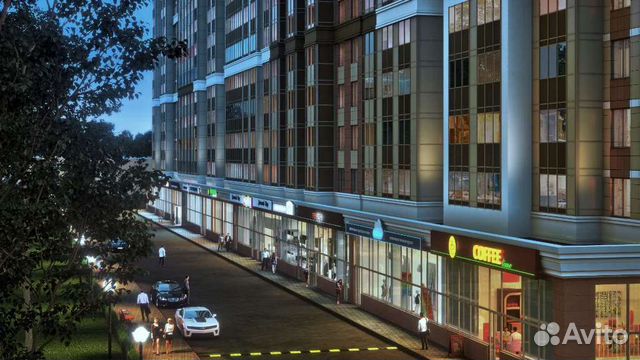 1-к квартира, 33.5 м², 21/23 эт.