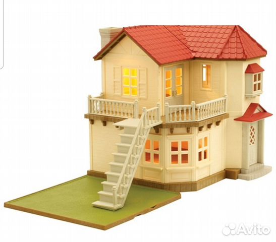 Sylvanian большой дом со светом, новый Sylvanian большой дом со светом, новый