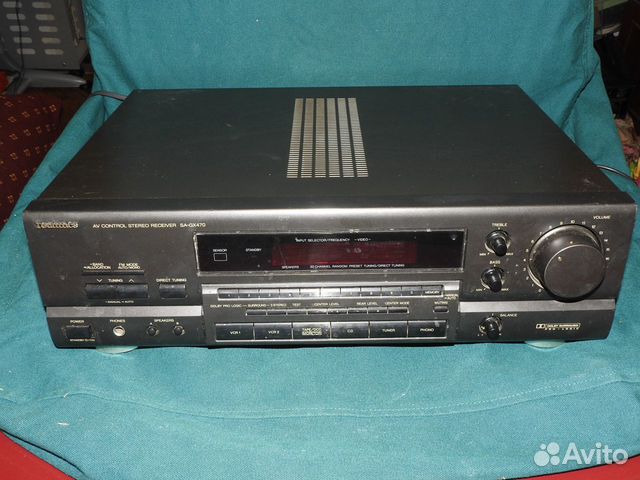 Усилитель мощности- ресивер technics SA-GX470 япон Усилитель мощности- ресивер technics SA-GX470 япон
