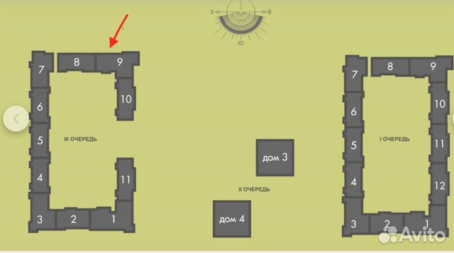 Студия, 42.6 м², 10/12 эт. Студия, 42.6 м², 10/12 эт.