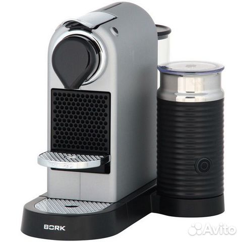 Кофемашина Nespresso Bork C533 citiz&milk silver