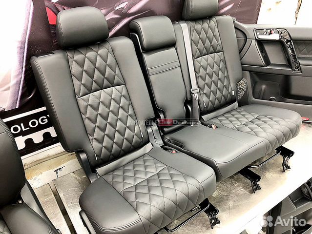 Cиденья кожаные Toyota Land Cruiser Prado 2019г.в