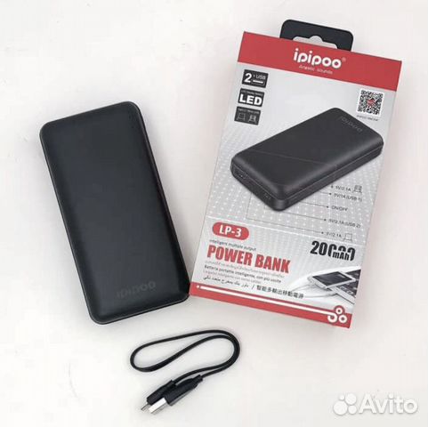 Новый Оригинальный Внешний аккумулятор Power bank Новый Оригинальный Внешний аккумулятор Power bank