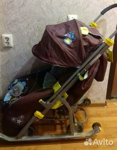 Коляска санки