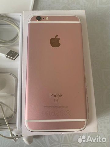Телефон iPhone iPhone 6s 64gb rose gold ростест ор