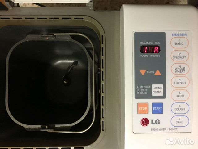 Хлебопечь LG HB-202CE Хлебопечь LG HB-202CE