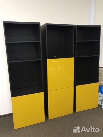 Стеллажи, тумбы Икеа Бесто - гарнитур или по-отдел