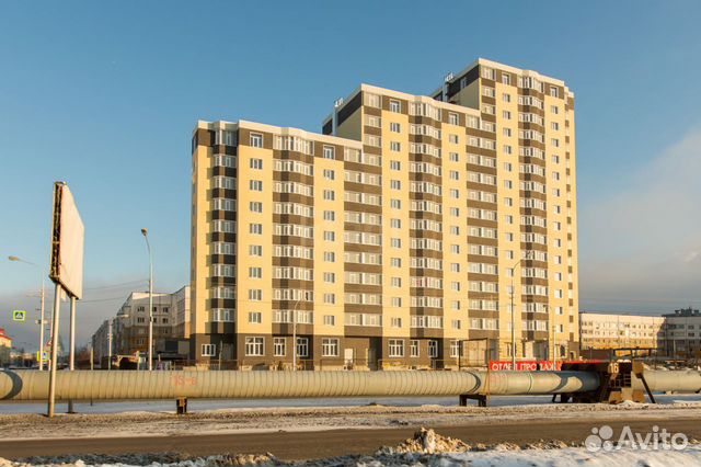 2-к квартира, 62 м², 8/15 эт.