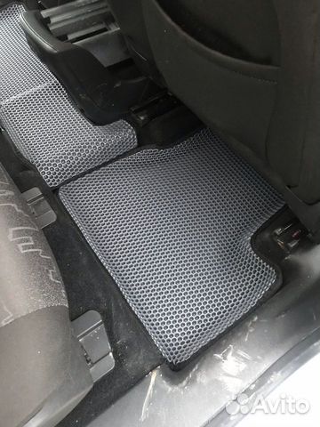 3D коврики EVA (ева) с бортами на Opel Meriva 3D коврики EVA (ева) с бортами на Opel Meriva
