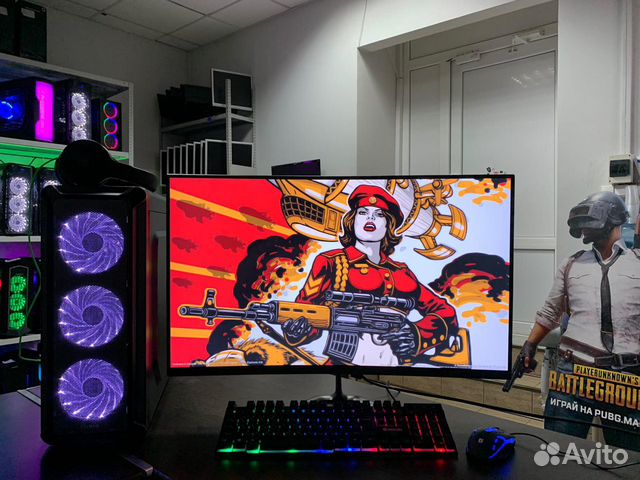 Игровой Ryzen 5 2600 GTX 1070 8gb 8GB SSD 240gb
