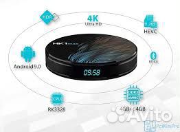 Smart TV Приставка Hk1 Max 4G/128GB
