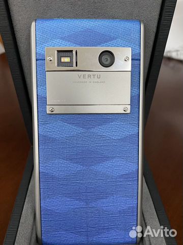 Телефон Vertu aster Blue Chevron Телефон Vertu aster Blue Chevron