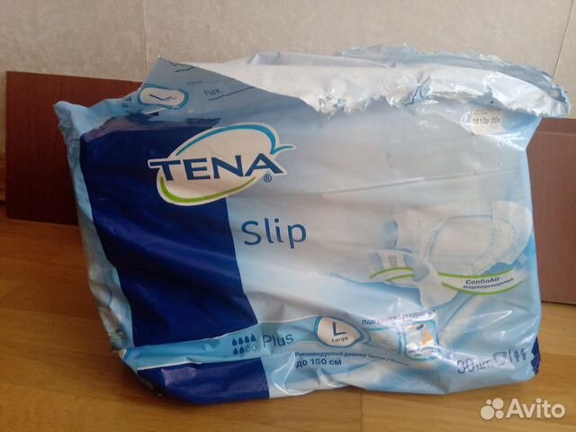 Подгузники памперсы для взрослых L Tena Slip Подгузники памперсы для взрослых L Tena Slip