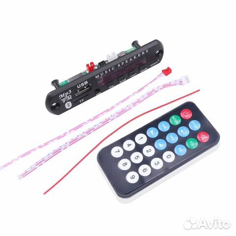 Bluetooth USB MP3 Radio панель