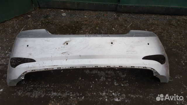 Бампер задний Hyundai Solaris 1 14-16