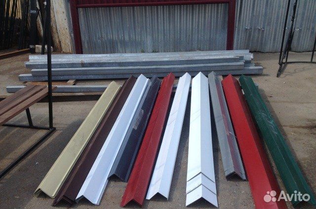 Профнастил, доборные элементы для кровли, фасада