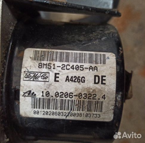 Блок abs Ford Focus 2 2008-2010 qqdb 2008
