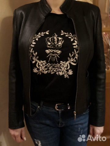Кожаная куртка Gucci