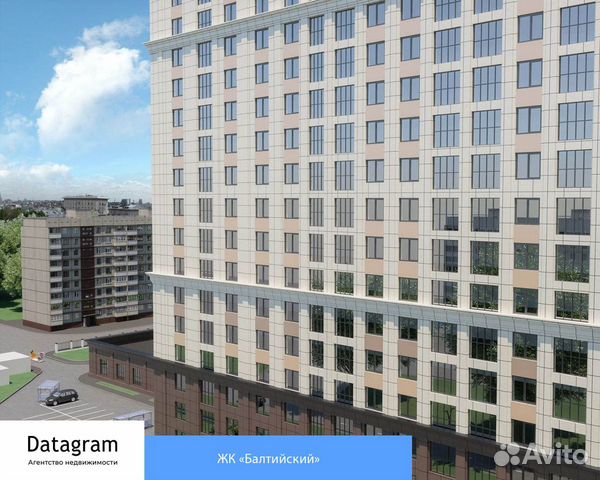 2-к квартира, 61.5 м², 4/17 эт. 2-к квартира, 61.5 м², 4/17 эт.