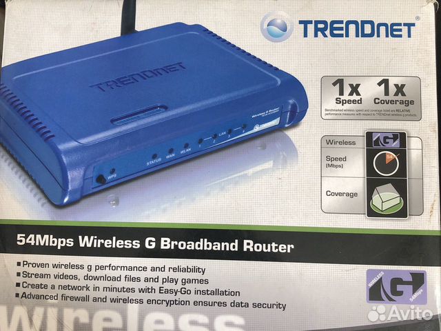 Trendnet TEW-432BRP Wi-Fi Роутер Trendnet TEW-432BRP Wi-Fi Роутер