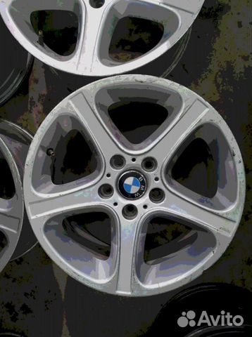 Диски бу литые R17 LU на BMW