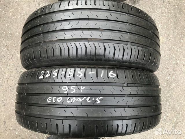 Летние шины R16 225 55 225/55 Continental Eco 5 Летние шины R16 225 55 225/55 Continental Eco 5