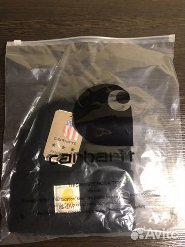 Шапка Carhartt чёрная