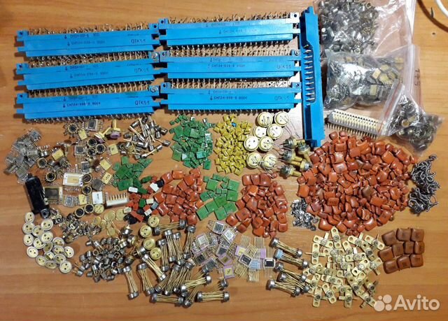 Радиодетали, приборы, платы СССР