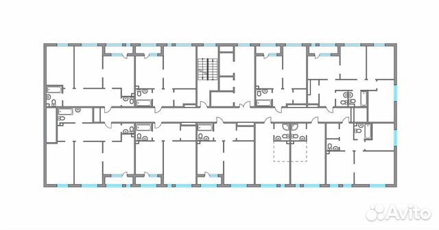 1-к квартира, 43.4 м², 4/21 эт. 1-к квартира, 43.4 м², 4/21 эт.