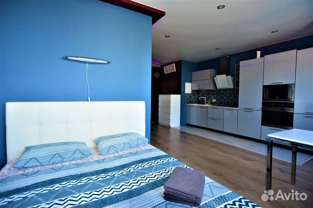 

Квартира-студия, 34 м², 1 кровать