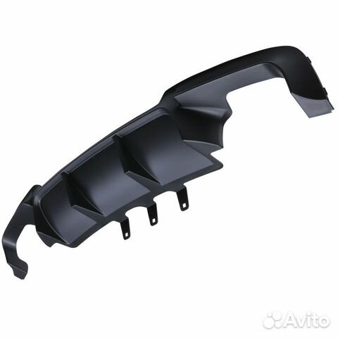 Диффузор BMW F10 M5 стиль с ребрами 2+2 Диффузор BMW F10 M5 стиль с ребрами 2+2