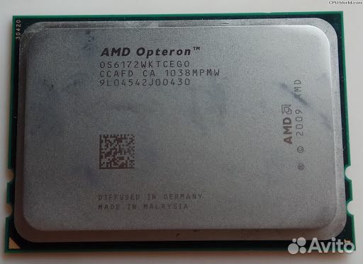 AMD opteron 6172 G34 2.1Mhz 12cores