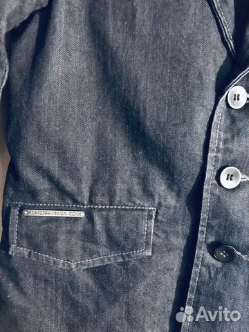 Куртка-пиджак джинсовый Zara Куртка-пиджак джинсовый Zara