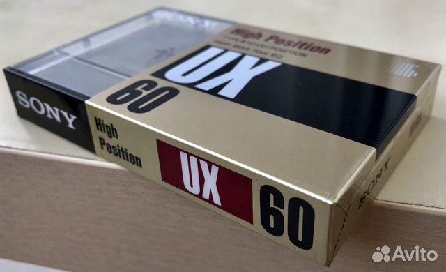 Аудиокассета Sony UX 60 min Аудиокассета Sony UX 60 min